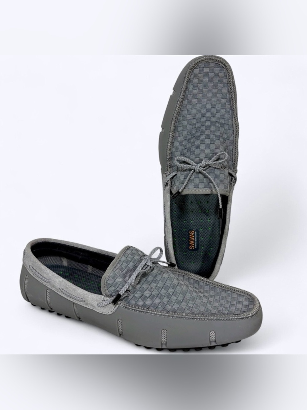 SWIMS Woven Driver Suede Slip-On Water-Friendly Loafers- men’s 11